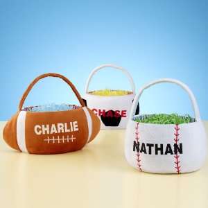 Personalized Sports Easter Baskets 