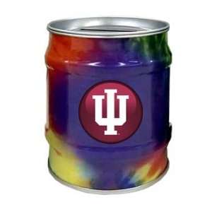  Indiana Hoosiers IU NCAA Tie Dye Tin Bank Sports 