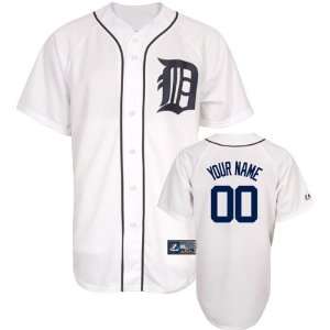 Detroit Tigers Customized Replica Home Baseball Jersey by Majestic 