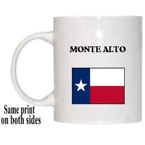    US State Flag   MONTE ALTO, Texas (TX) Mug 