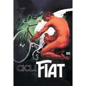 Walls 360 Wall Poster/Decal   Cicli Fiat
