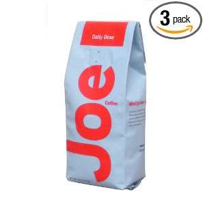 Joe Daily Dose Ground Coffee, 12 Ounce Bags (Pack of 3)  