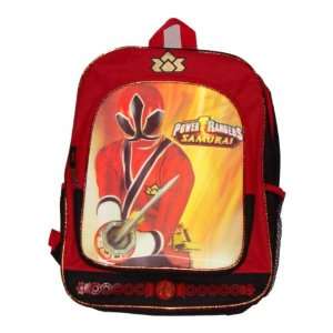  Power Rangers Samurai Jayden Red Ranger Backpack Sports 