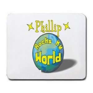  Phillip Rocks My World Mousepad