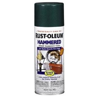  Rust Oleum 7219830 Hammered Metal Finish Spray, Verde 