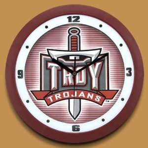  NCAA Troy Trojans Dimension Wall Clock