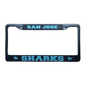  San Jose Sharks NHL Chrome License Plate Frame Sports 