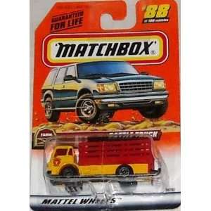  1998 Matchbox Cattle Truck #88 Diecast Toys & Games