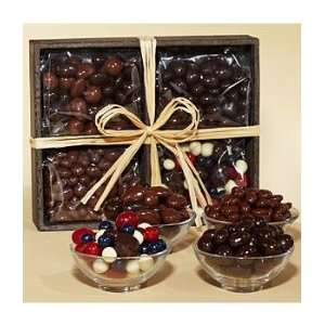 Deluxe Chocolate Covered Snack Sampler  Grocery & Gourmet 
