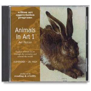  Wilton Art Appreciation CD ROMs   Animals in Art 1 Art History 