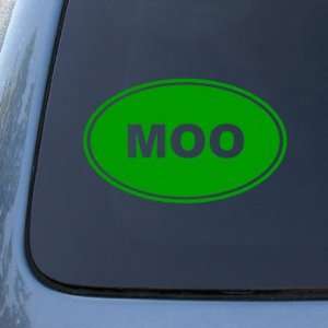  MOO   Cow Farm   Vinyl Car Decal Sticker #1542  Vinyl 