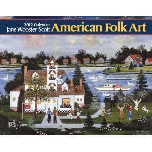  American Folk Art 2012 Wall Calendar