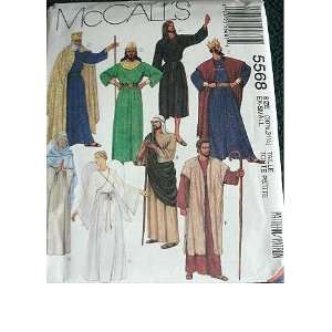 ADULT BIBLICAL COSTUMES SIZES EX XMALL 30 1/2   31 1/2 BUST MCCALLS 