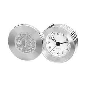 UC Davis   Rodeo II Travel Alarm Clock   Silver