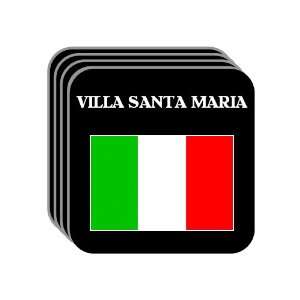 Italy   VILLA SANTA MARIA Set of 4 Mini Mousepad Coasters