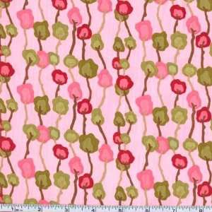   Bloom Spindle Buds Rosewood Fabric By The Yard Arts, Crafts & Sewing