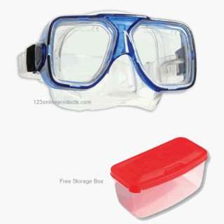  Scuba Dive Mask Metro Corrective Lens Ready ( Color Clear 