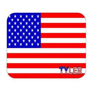  US Flag   Tyler, Texas (TX) Mouse Pad 