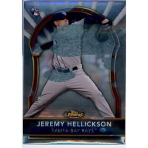 2011 Topps Finest X Fractors #74 Jeremy Hellickson RC   Tampa Bay Rays 