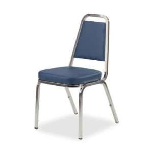  Lorell Lorell 8925 Vinyl Upholstered Stacking Chair 