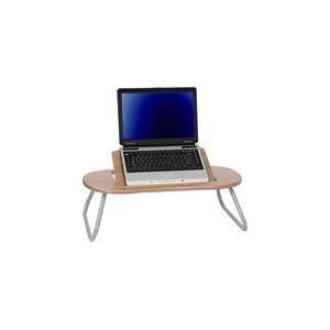   Laptop Computer Table with Dark Natural Top