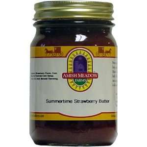 Summertime Strawberry Butter, 19 oz Grocery & Gourmet Food