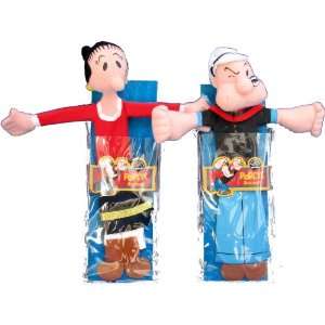  Popeye and Olive Oyl Plush Bookmarks By Applause Toys 