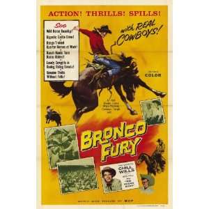  Bronco Fury Movie Poster (11 x 17 Inches   28cm x 44cm 