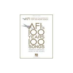  Hal Leonard American Film Institutes Top 100 Movie Songs 
