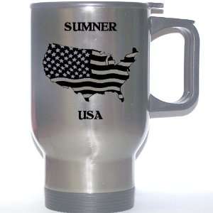  US Flag   Sumner, Washington (WA) Stainless Steel Mug 