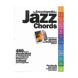The Encyclopedia of Jazz Chords Softcover  Sports 