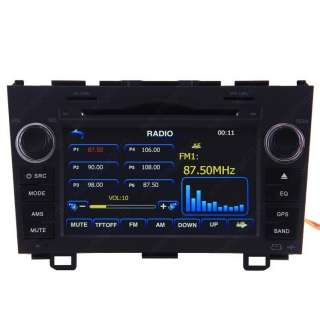 07 10 Honda CRV Car GPS Navigation Radio DVB T TV Bluetooth IPOD  