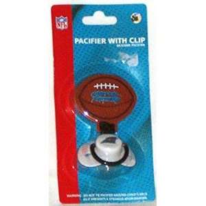  NFL Carolina Panthers Baby Pacifier with Clip Baby