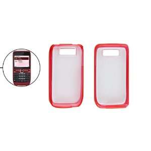   Glare Red Hard Plastic Cover Case Shield for Nokia E63 Electronics