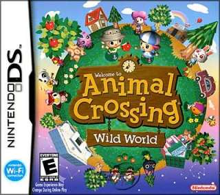   Brand New DS Games Card Animal Crossing Wild World 