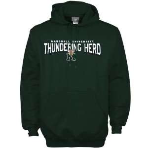  Marshall Thundering Herd Green Youth School Mascot Hoody 