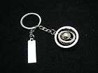 New Fashion Classic 3D Rotate Globe Earth Key ring Key Chain Fob Gift 