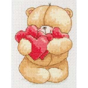  Hearts   Forever Friends Cross Stitch Kit Arts, Crafts 