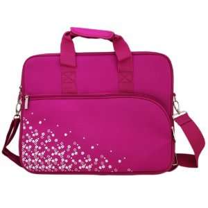   Inch Notebook Carrying Case   Magenta with pattern Computers