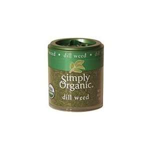 Simply Organic Dill Weed, .14 Ounce (Pack of 6)  Grocery 