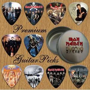  Iron Maiden (Trooper) 10 Premium Guitar Picks In Tin (0 