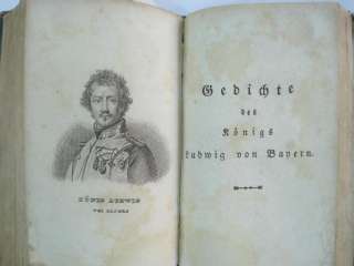 1834 VINTAGE MINIATURE BOOK GERMAN CLASSIC WRITERS  