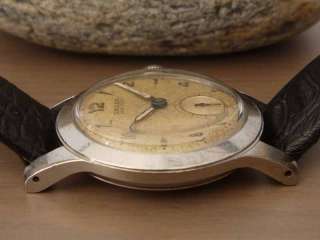 1950s GRUEN [Swiss] Veri Thin Vintage Vietnam Military Watch 17j HW 
