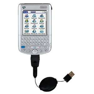  Retractable USB Cable for the Palm palm Tungsten C with 