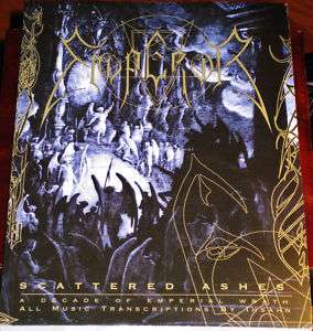 Emperor Scattered Ashes   Guitar Tab Book & CD NEW  