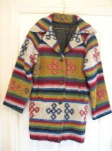 USED VINTAGE PENDLETON STYLE JACKET #1 SMALL OR MEDIUM  