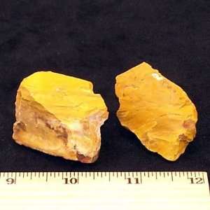 Natural Yellow Jasper Chunks (1   2)   1pc Everything 