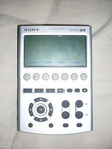 Sony Integrated Remote Commander RM AV3000 Touch Screen Learning 