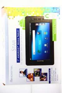   Star 7 Multimedia Android Tablet w Front Facing Camera Black R70B200