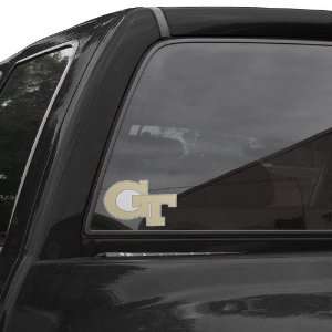    Georgia Tech Yellow Jackets Perforated Window Decal Automotive